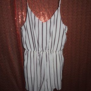 One Clothing Los Angeles White Romper - NWOT